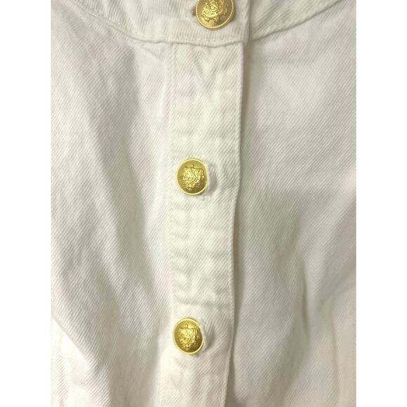 J. Crew Louisa Lady jacket White Denim - Picture 5 of 7